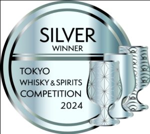 Silver winning Rye Whiskey, of the internationally acclaimed Tokyo Spirit and Wine Competition